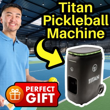 Square Ad titan pickleball machine